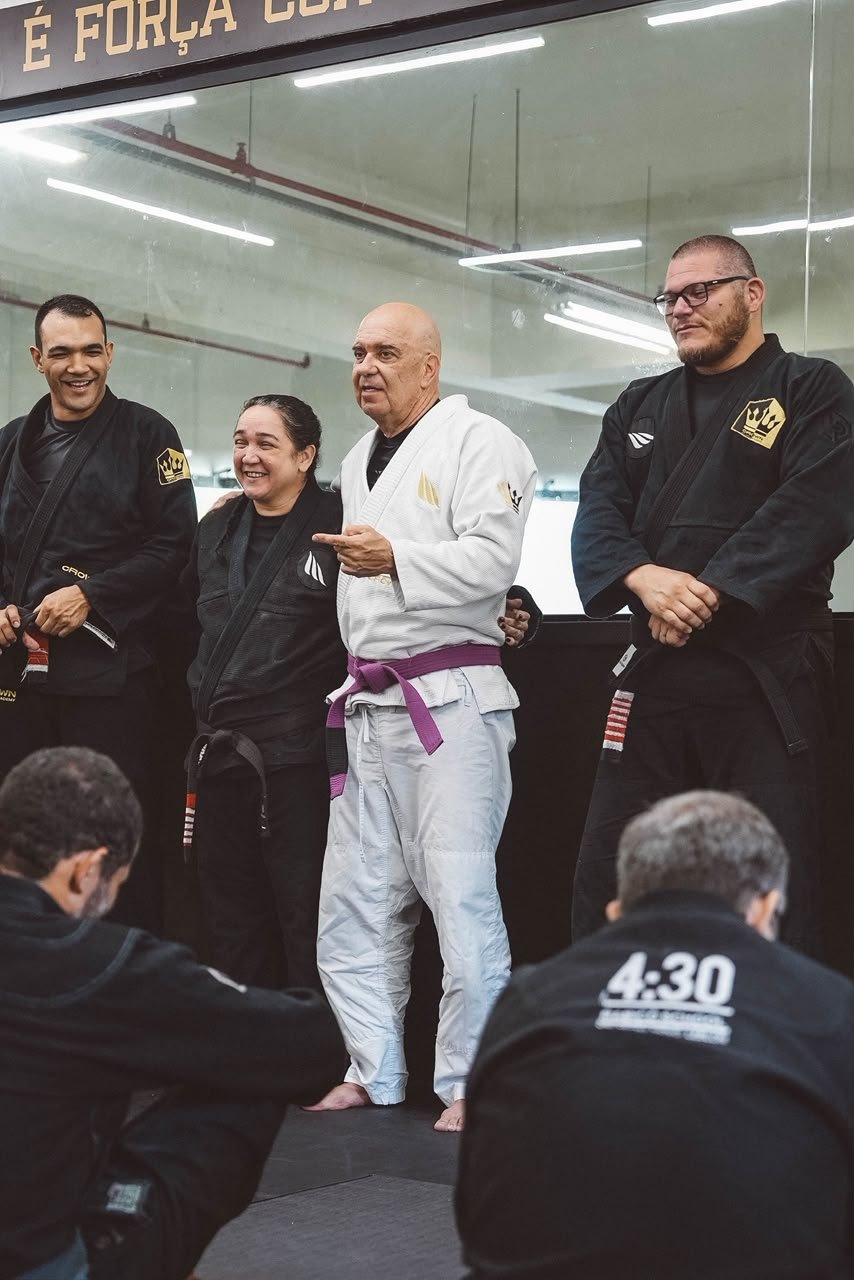 Treino de Jiu-Jitsu